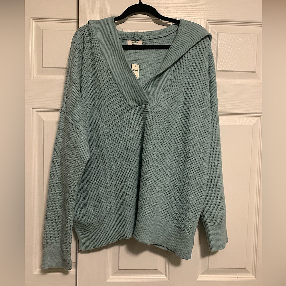 NWT Aerie Cozy Waffle Sweater